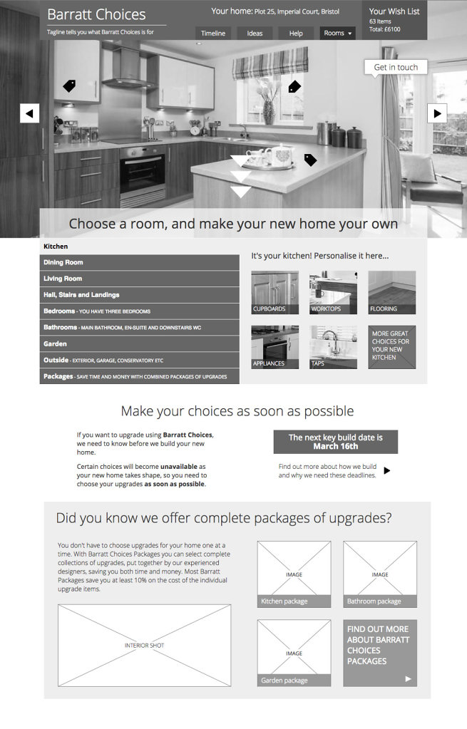 Barratt Choices Prototype